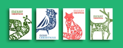 Merry Christmas Greeting Cards #3, 25xAI Merry Christmas Greeting Cards #3, 25xAI