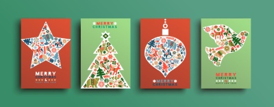 Merry Christmas Greeting Cards #3, 25xAI Merry Christmas Greeting Cards #3, 25xAI