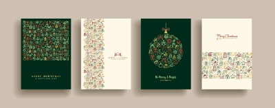Merry Christmas Greeting Cards #3, 25xAI Merry Christmas Greeting Cards #3, 25xAI