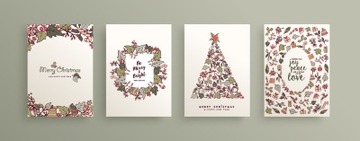 Merry Christmas Greeting Cards #3, 25xAI Merry Christmas Greeting Cards #3, 25xAI