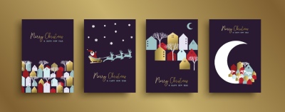 Merry Christmas Greeting Cards #3, 25xAI Merry Christmas Greeting Cards #3, 25xAI