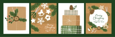 Merry Christmas Greeting Cards #3, 25xAI Merry Christmas Greeting Cards #3, 25xAI
