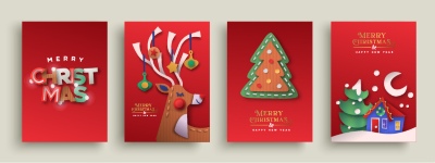 Merry Christmas Greeting Cards #3, 25xAI Merry Christmas Greeting Cards #3, 25xAI