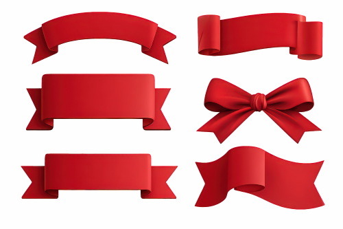 Premium Ribbon Banners 28xPNG Premium Ribbon Banners 28xPNG