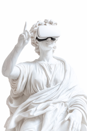 Roman Sculptures, Inovation Statues, Lady Justice and Buddha 27xPNG