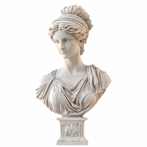 Roman Sculptures, Inovation Statues, Lady Justice and Buddha 27xPNG