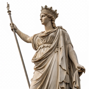 Roman Sculptures, Inovation Statues, Lady Justice and Buddha 27xPNG