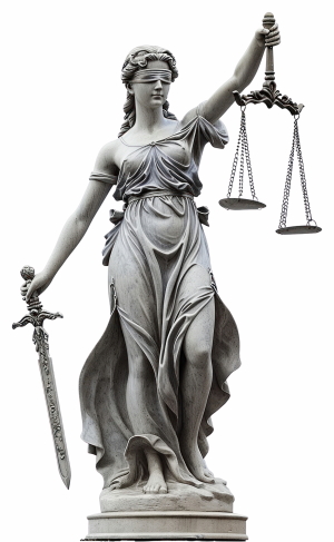 Roman Sculptures, Inovation Statues, Lady Justice and Buddha 27xPNG