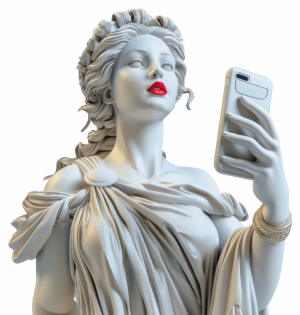 Roman Sculptures, Inovation Statues, Lady Justice and Buddha 27xPNG