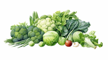 Winter Vegetables #2, 39xPNG