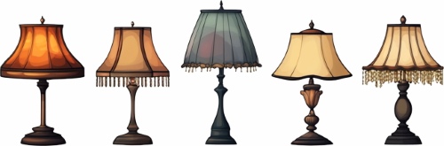 Vintage Lambs & Lambaders Isolated Transparent #2, 27xPNG