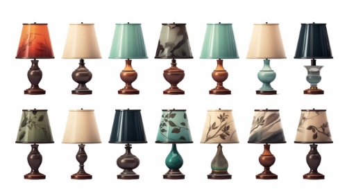 Vintage Lambs & Lambaders Isolated Transparent #2, 27xPNG