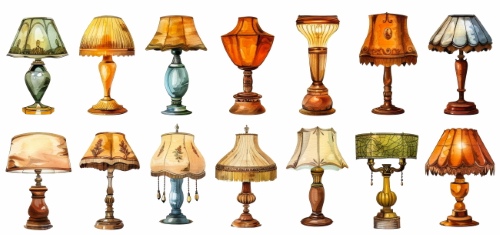 Vintage Lambs & Lambaders Isolated Transparent #2, 27xPNG