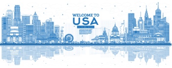 Skylines of World Cities & Countries 46xAI