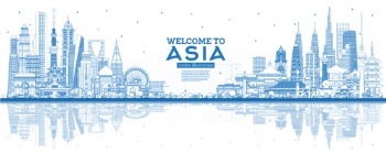 Skylines of World Cities & Countries 46xAI