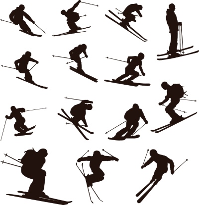Winter Sports Templates, Badgets & Logos 26xAI