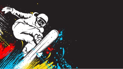 Winter Sports Templates, Badgets & Logos 26xAI