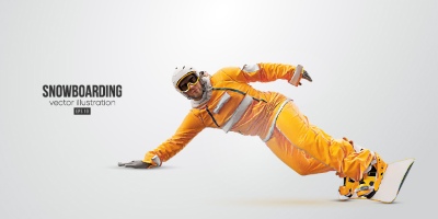 Winter Sports Templates, Badgets & Logos 26xAI