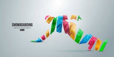 Winter Sports Templates, Badgets & Logos 26xAI