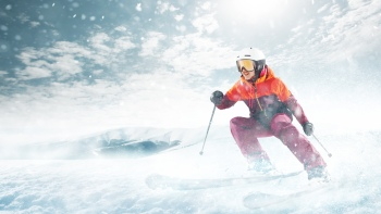 Winter Sport Backgrounds 25xJPG