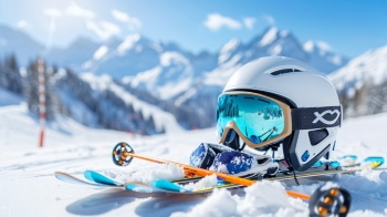 Winter Sport Backgrounds 25xJPG