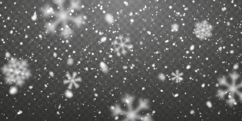 Falling Snowflakes on Transparent Backgrounds 44xAI