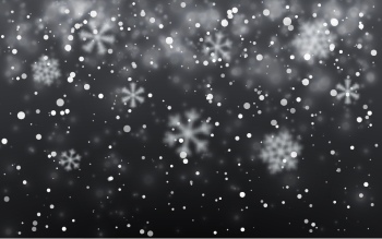 Falling Snowflakes on Transparent Backgrounds 44xAI