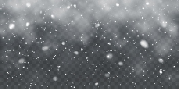 Falling Snowflakes on Transparent Backgrounds 44xAI