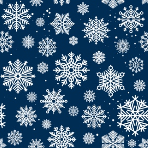 Seamless Patterns with Snowflakes 30xAI