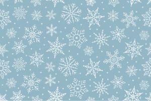 Seamless Patterns with Snowflakes 30xAI