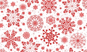 Seamless Patterns with Snowflakes 30xAI