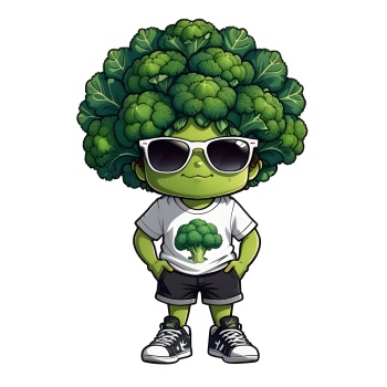 3D Illustrated Funny Cartoon Style Veggies 33xPNG