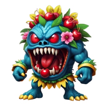 3D Illustrated Funny Cartoon Style Veggies 33xPNG