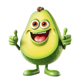 3D Illustrated Funny Cartoon Style Veggies 33xPNG