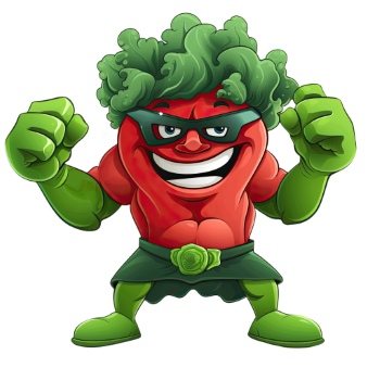 3D Illustrated Funny Cartoon Style Veggies 33xPNG