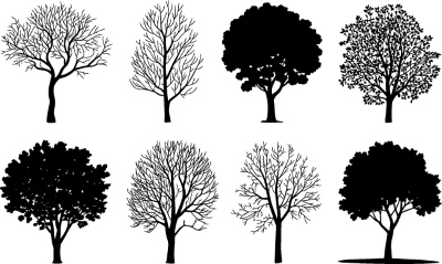 Tree Logos & Design Elements #3, 25xAI Tree Logos & Design Elements #3, 25xAI