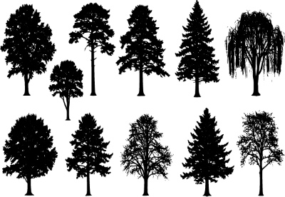 Tree Logos & Design Elements #3, 25xAI Tree Logos & Design Elements #3, 25xAI