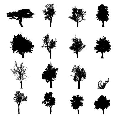 Tree Logos & Design Elements #3, 25xAI Tree Logos & Design Elements #3, 25xAI