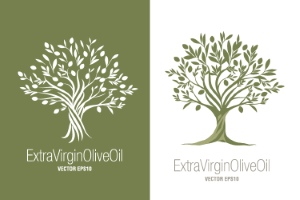 Olive Tree Design Elements #2, 25xAI