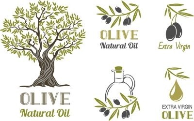 Olive Tree Design Elements #3, 25xAI Olive Tree Design Elements #3, 25xAI