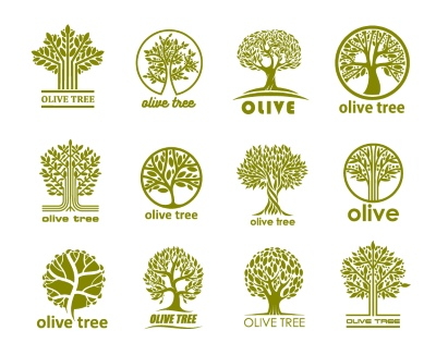 Olive Tree Design Elements #3, 25xAI Olive Tree Design Elements #3, 25xAI