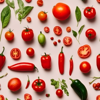 Seamless Vegetable Backgrounds #2, 25xJPEG