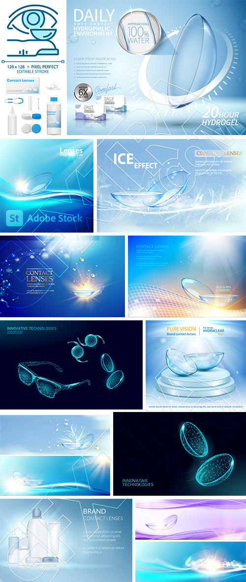 Contact Lens Banners 24xAI
