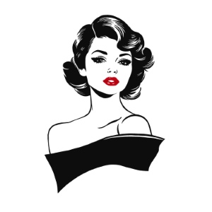 Retro Vintage Style Woman Portraits 26xAI