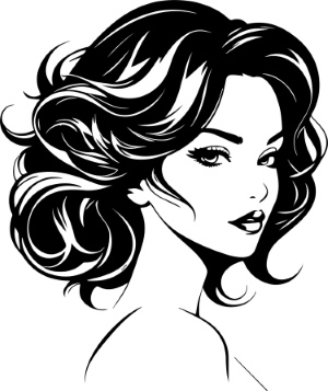 Retro Vintage Style Woman Portraits 26xAI
