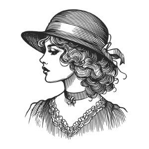 Retro Vintage Style Woman Portraits 26xAI