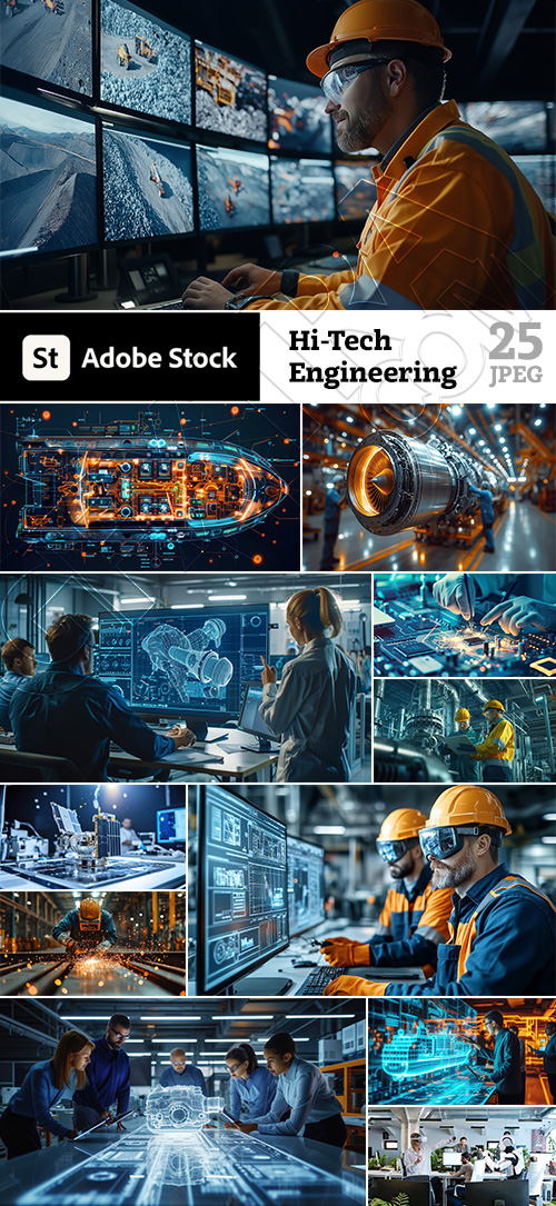 Hi-Tech Engineering & Indusrty 4.0 25xJPEG