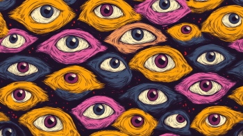 Seamless Eyes Art Images 30xJPEG