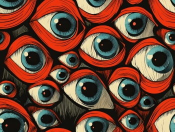 Seamless Eyes Art Images 30xJPEG