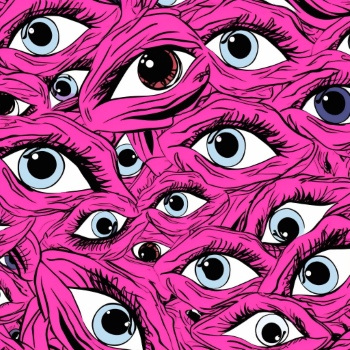 Seamless Eyes Art Images 30xJPEG